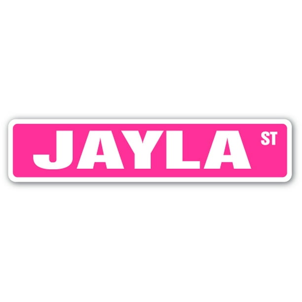 Indoor//Outdoor AMELIA Street Sign Childrens Name Room Decal